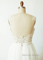 Floor-Length A-Line/Princess Sweetheart Wedding Dresses