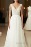 Floor Length A Line Sweetheart Wedding Dresses