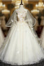 For You Next Prom Dance Light Champagne Ball Gowns Tulle Butterfly Quinceanera Dresses