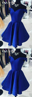 Short Royal Blue Prom Dress, Homecoming Dresses, Back To Schoold Prom Gowns