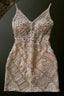 Short Homecoming Dress, Spaghetti Straps Mini Dresses With Beaded