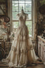 Gorgeous A Line Sweetheart Layered Tulle Long Prom Dress