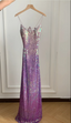 Gorgeous And Dazzling Backless Sequined Long Prom Dresses Evening Dresses