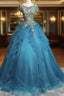Gorgeous Tull Ball Princess Gown, Handmade High Quality Prom Gown, Sweet 16 Dresses