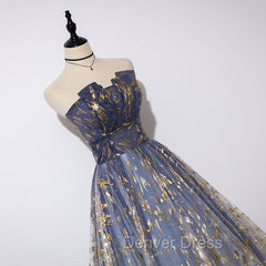 Gorgeous Tulle A-line Party Gown, Fashionable Prom Dresses