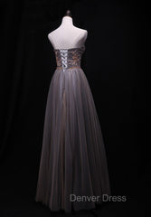 Gorgeous Tulle Sweetheart Long Prom Dresses, New Party Dresses