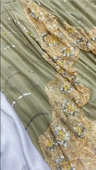 Green Bodycon Dress Beautiful Spaghetti Straps Chiffon Sequin Long Prom Dress Evening Dress