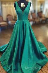 Green Color Prom Dresses, Ball Gown, Evening Dresses,Birthday Party Gown Long, Back To Schoold Party Gown