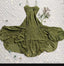 Green Prom Dress, Chiffon Prom Gowns, New Prom Dresses