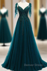 Green Formal Dresses Prom Dresses Handmade Womens Prom Wedding Party Dresses