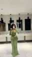 Green Long Prom Dress Mermaid Prom Dresses