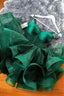 Green Tulle Spaghetti Straps Short Homecoming Dress,A Line Mini Prom Dresses