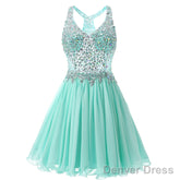 Homecoming Dress Beaded Bodice