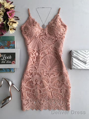 Homecoming Dresses Short Lace Dress