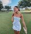 Homecoming Dress Short Prom Dress Cocktail Dress Strapless Short Homecoming Dresses