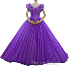 Ice Organza Ball Gowns Cinderella Dresses