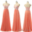 Junior Pretty Spaghetti Strap Empire Waist Sweetheart A Line Appliques Long Floor Length Bridesmaid Dresses