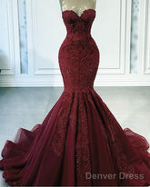 Lace Sweetheart Corset Mermaid Dresses