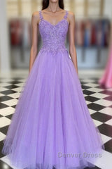 Lavender Prom Dresses, Formal Dresses, Evening Dresses, Dance Dresses, Graduation Party Dresses