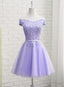 Light Purple Short New Style Homecoming Dress,New Prom Dresses