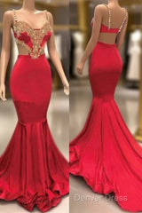 Long Mermaid Prom Dresses Sexy Evening Dresses