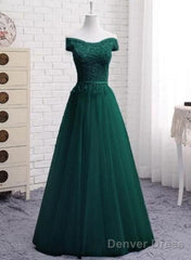 Lovely Simple Sweetheart Off Shoulder Long Prom Dress