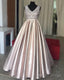 Luxurious Sequins V-Neck Bow Sashes Prom Dresses Ball Gowns