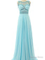 Luxury Beading Prom Dress Sheer Prom Dresses Women Prom Gown