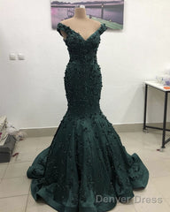 Mermaid Off The Shoulder Prom Evening Dress
