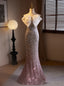 Mermaid Sequins Off the Shoulder Prom Dresses