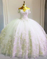 Mexican Style Floral Flowers Quinceanera Dresses Off The Shoulder