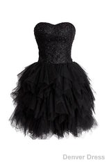 Mini Princess Strapless Homecoming Dresses Short Prom Dresses