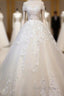 Off Shoulder Lace Long Prom Wedding Dresses