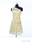 One shoulder bridesmaid Dress junior bridesmaid Dress lace bridesmaid Dresses