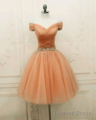 Peach Homecoming Dresses