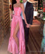 Pink Prom Dress Women Sexy Dress Elegant Prom Dresses