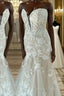Plus Size Boho Wedding Dresses Mermaid Appliques