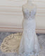 Plus Size Lace Wedding Dresses Mermaid Sweetheart