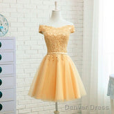 Princess A-Line Party Dress Lace Up Back Homecoming Dress