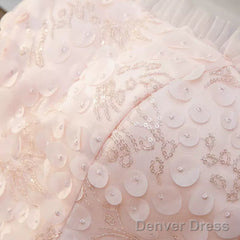 Princess Pink Short Homecoming Dresses