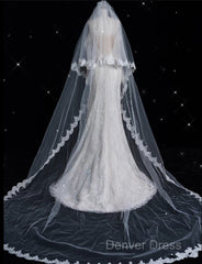 Princess Sheath Off The Shoulder White Lace Long Wedding Dresses Brides Dresses