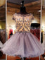 Cap Sleeve Homecoming Dress, Stunning Homecoming Dress, Juniors Homecoming Dress, Short Prom Dresses