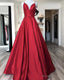 Red Prom Dresses, Red Ball Gowns Red Evening Dress, Long Formal Dress, Long Evening Gowns