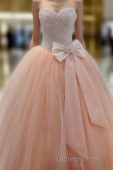 Real Made Sweetheart Princess Lace Up Tulle New Arrival Prom Dresses