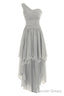 2026 New Arrival One Shoulder Real Made Chiffon Beading On Sale Prom Dresses