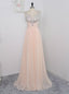 Prom Dresses A Line Spaghetti Straps Sequins Crystals Sexy Long Prom Gowns