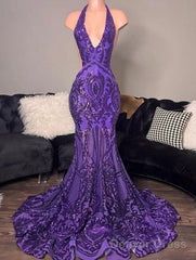 Purple Prom Dresses, Lace Prom Dresses, Sparkly Prom Dresses, Arabic Evening Dresses, Mermaid Evening Dresses