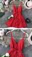 Red Cocktail Dress Homecoming Dresses