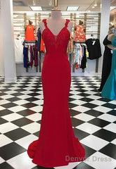 Red Long Prom Dress,Prom Dresses,Pageant Dress,Evening Dress,Ball Dance Dresses,Graduation School Party Gown