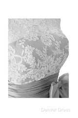 Silver Taffeta Short Homecoming Dresses Prom Dresses